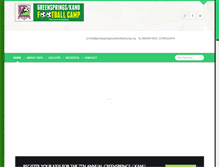Tablet Screenshot of greenspringskanufootballcamp.org